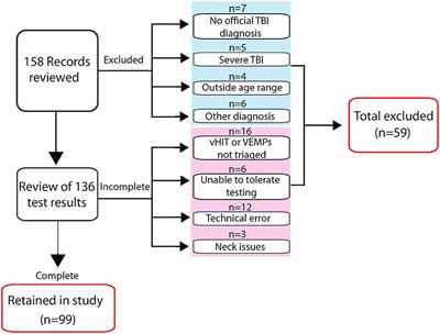 Patterns of vestibular dysfunction in chronic traumatic brain injury